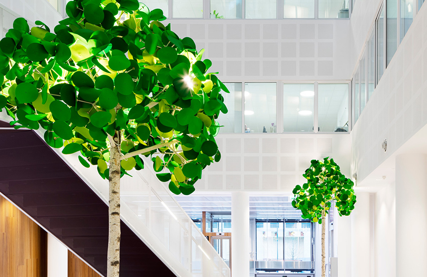 Leaf Lamp Tree